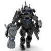 Модель Фигурки MOC Титан Спикермен Кэмермен Из Смешных Аниме Видео:Для LEGO Skibidi Туалет, 444 шт., строительные блоки, игрушки