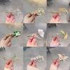 Прямая поставка с завода модная цветочная жемчужная витая заколка элегантная шпилька для волос клипса-пружинка для волос интернет-звезды