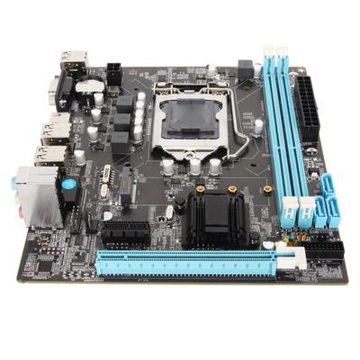 Игровая материнская плата H61 для настольного ПК, 6 USB 2.0, DDR3, M.2 NVMe, NGFF, 100 Мбит/с LAN, Micro ATX, LGA1155, Сокет i3/i5/i7