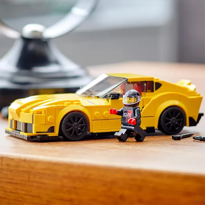 LEGO 245 шт. 76919 Супер Гоночная Коллекция Toyota GR Supra Конструктор 76901