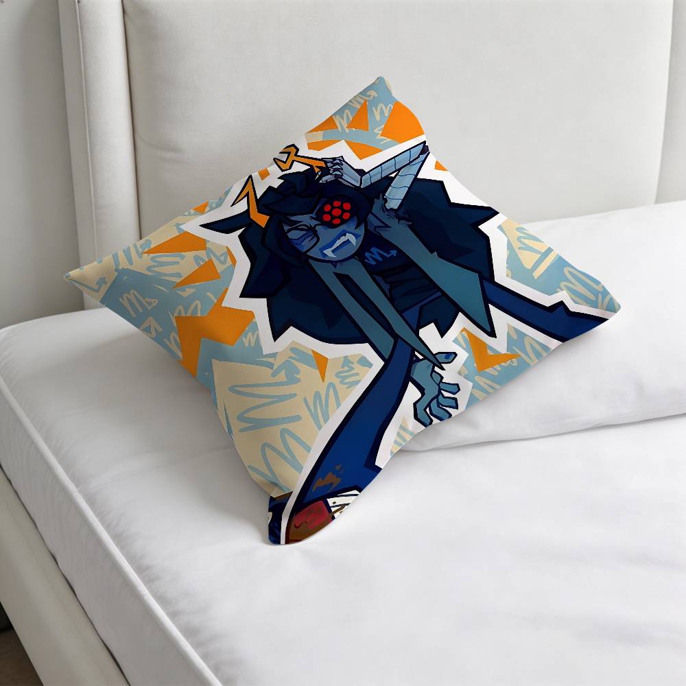Charming Vriska SSerket Decorative Square Pillow Cover Modern Cushion Case for Living Room Bedroom