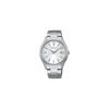 Seiko Selection SBPX143 Мужские часы серии S с солнечным питанием Белый циферблат Нержавеющая сталь Календарь даты Модель для пары