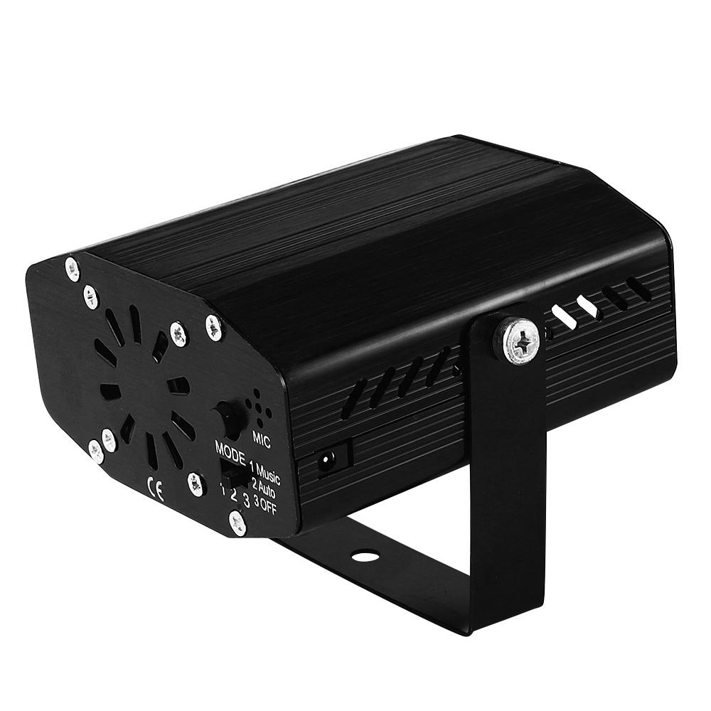 AC110-240V 5W 3 LED RGB Mini LED Волна Воды Волна Сценического Света Светильник Лампа