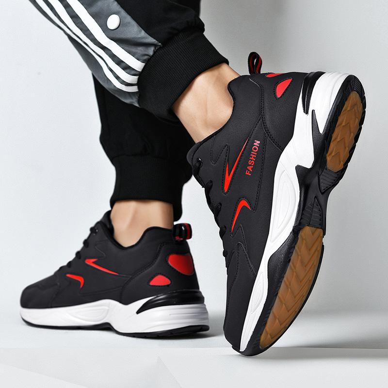 Мужская спортивная повседневная обувь с мягкой подошвой для бега, обувь для фитнеса большого размера