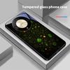 Мечтательный Космос Черный Для Honor Magic 6 50 70 90 Lite X7b 200 Pro Nova 10 Nova 5T X6 P30 Pura 70 Ultra Чехол для телефона из закаленного стекла