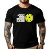Pickleball Just One More Game Plain Shirt T Shirts For Unisex Vintage T Shirts High Quality Unisexs Tshirt Aesthetic