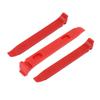3 Pcs Bike Tire Lever PC Glass Fiber High Strength 16mm Widening Ergonomic Anti Slip Bike Tire Prying Rod Red