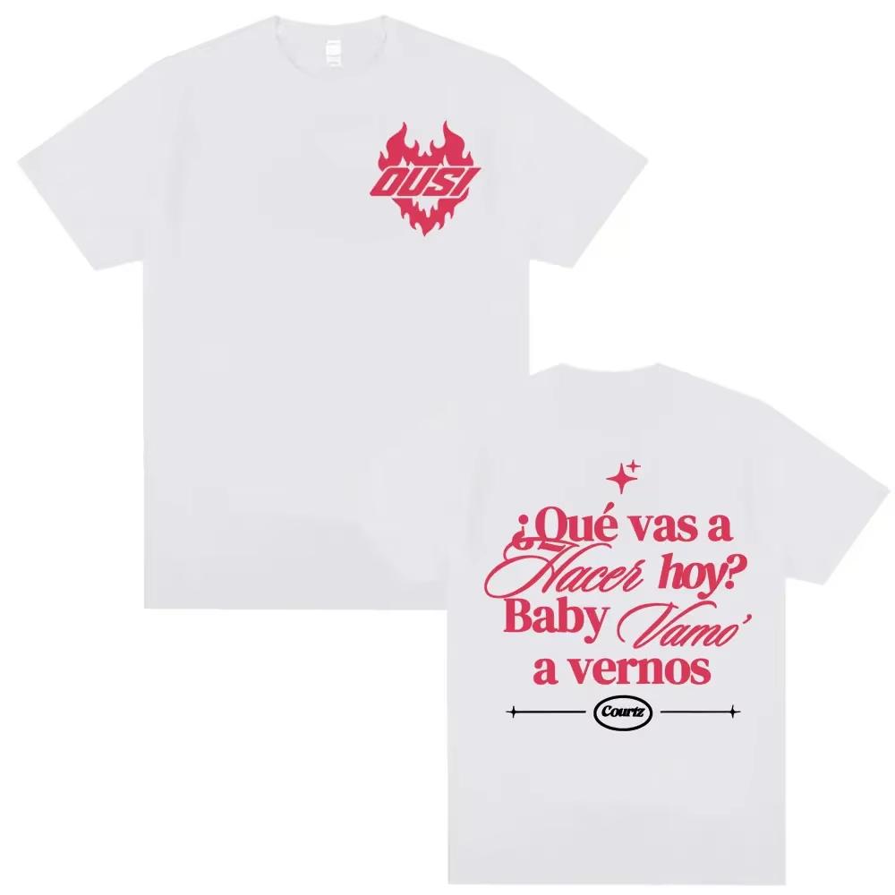Omar Courtz Primera Musa Album Printed Tee Shirt Men Women Harajuku High Street Hip Hop Classic Summer Cotton Tshirt