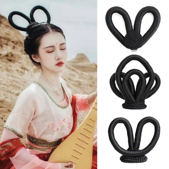 Женский парик для косплея, китайский винтажный стиль, не грязная одежда, шиньон хань, китайский, хорошая детализация, реквизит для фотосессии