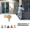 Adjustable Swivel Connector High Pressure Washer Kit Washer Accessori  Garden Supplies