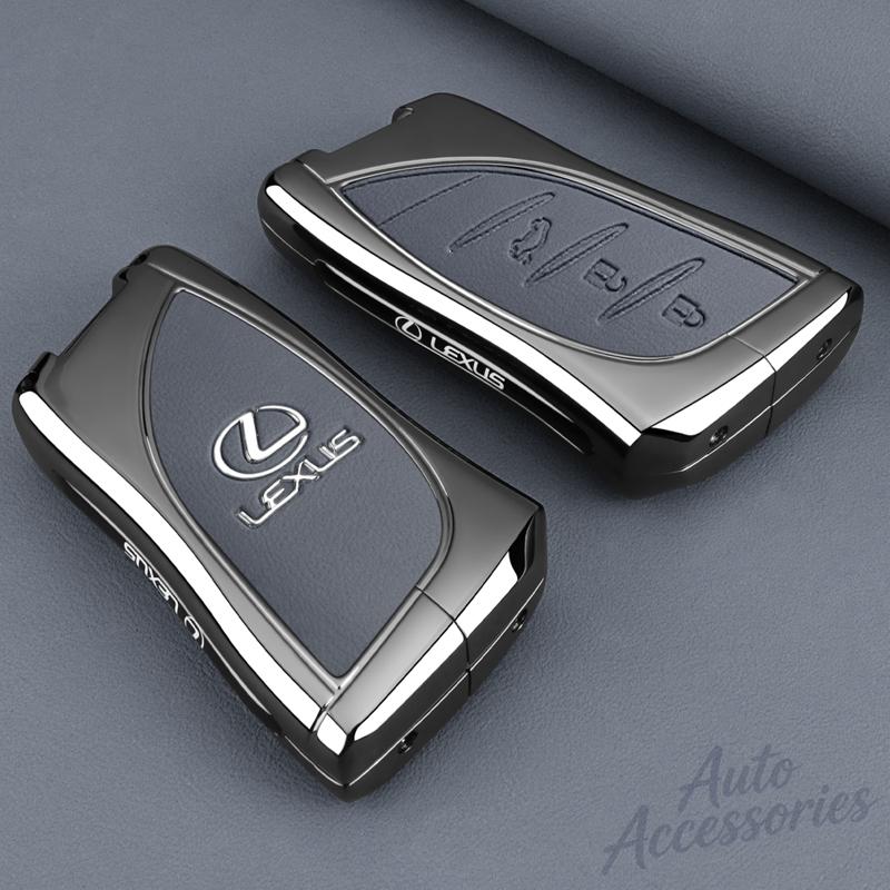 AAPD1 Leather Car Key Case Cover Shell For Lexus NX ES UX US RC LX GX IS GS RX 200 250h 350 LS 450h 460h 260h UX200 ES350 Accessories