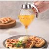 Honey Jar Container Bee Drip Dispenser Kettle Storage Pot Stand Holder Squeeze Bottle