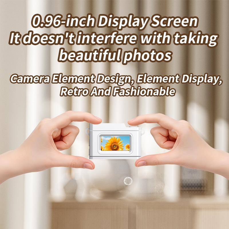 Новая HD 1080p Ретро Мини Цифровая Камера Фото Видео Брелок Камера Видео Уличные Милые Камеры Детский Подарок С 0,96-дюймовым Экраном