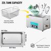 Ultrasonic Jewelry Cleaner with Heater Timer for Cleaning Eyeglass Rings