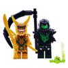 Ninja Building Blocks Minifigures Set of 8 Mini Bricks Assembly Figures Toy Kit for Kids Educational Gift