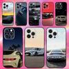 Автомобильный чехол для телефона A-AMG для iPhone 16,15,14,13,12,11,Pro,Max,Plus,X,XS,XR,SE,8,7,Mini, Мягкий черный силиконовый чехол M-Mer-ce-deses