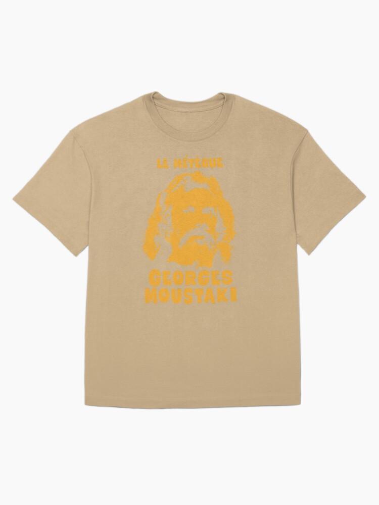 édith Piaf Le Métèque - Georges Moustaki Illustration Oversized T-Shirt