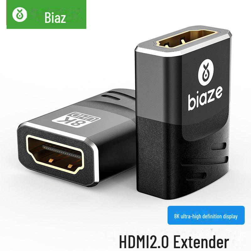 Переходник-удлинитель HDMI «мама-мама» Biyazi для подключения к телевизору и компьютеру