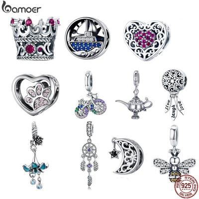BAMOER Оригинальные шармы из стерлингового серебра 925