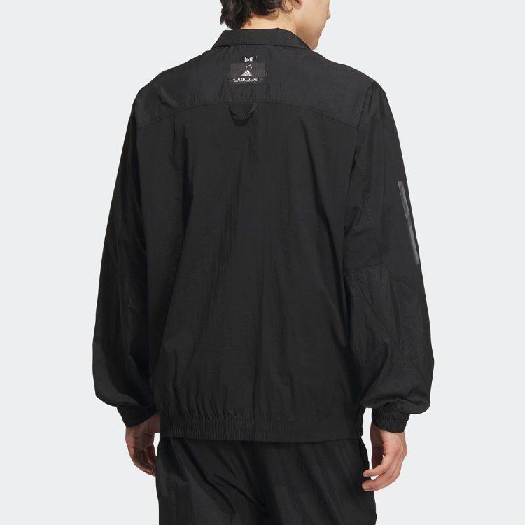adidas ОБЯЗАТЕЛЬНО ПЛЕТЕНАЯ КУРТКА Мужская Черная IA6960