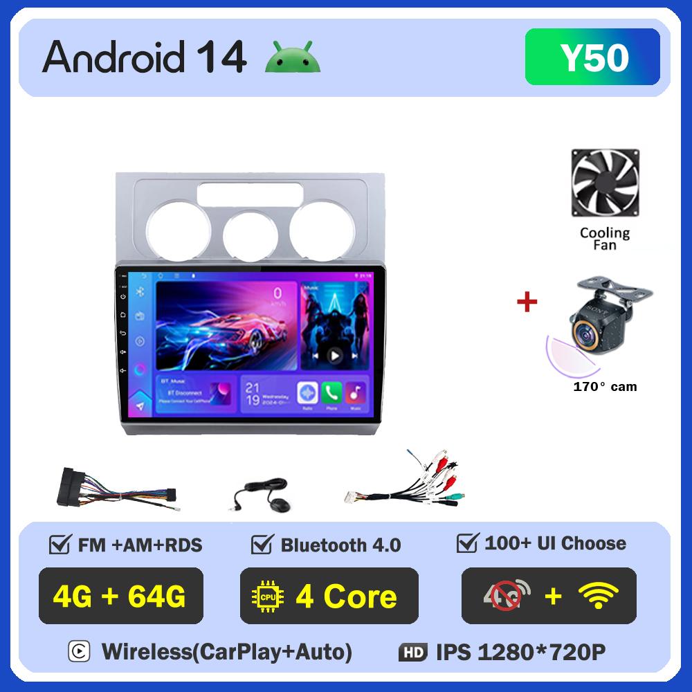 Для Volkswagen Touran 1 2003-2010 Автомобильный Android Радио Стерео Головное Устройство GPS Навигация Сенсорный Экран Mirror Link Интеллектуальная Система