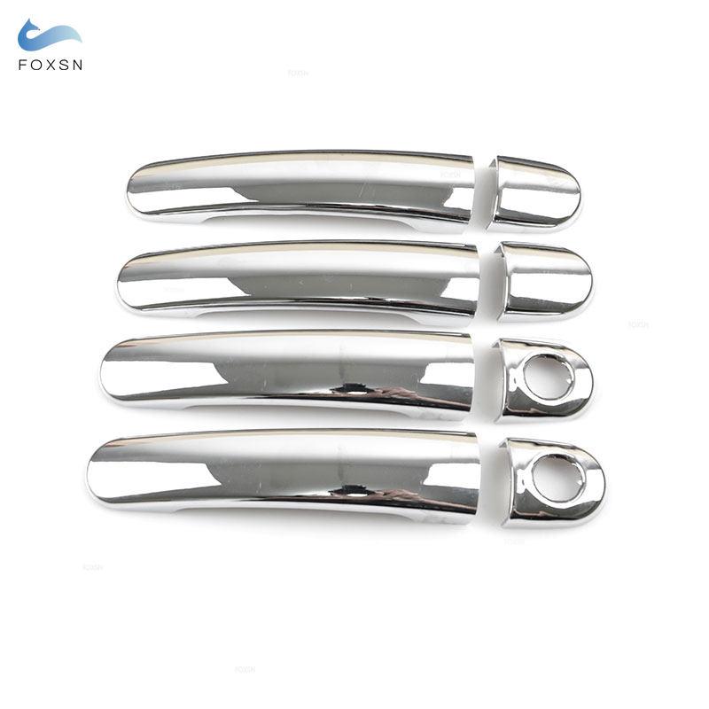 Накладки на внешние дверные ручки автомобиля, наклейки, аксессуары для отделки Skoda Octavia Fabia 2001-2007 Superb 2001-2008 Roomster