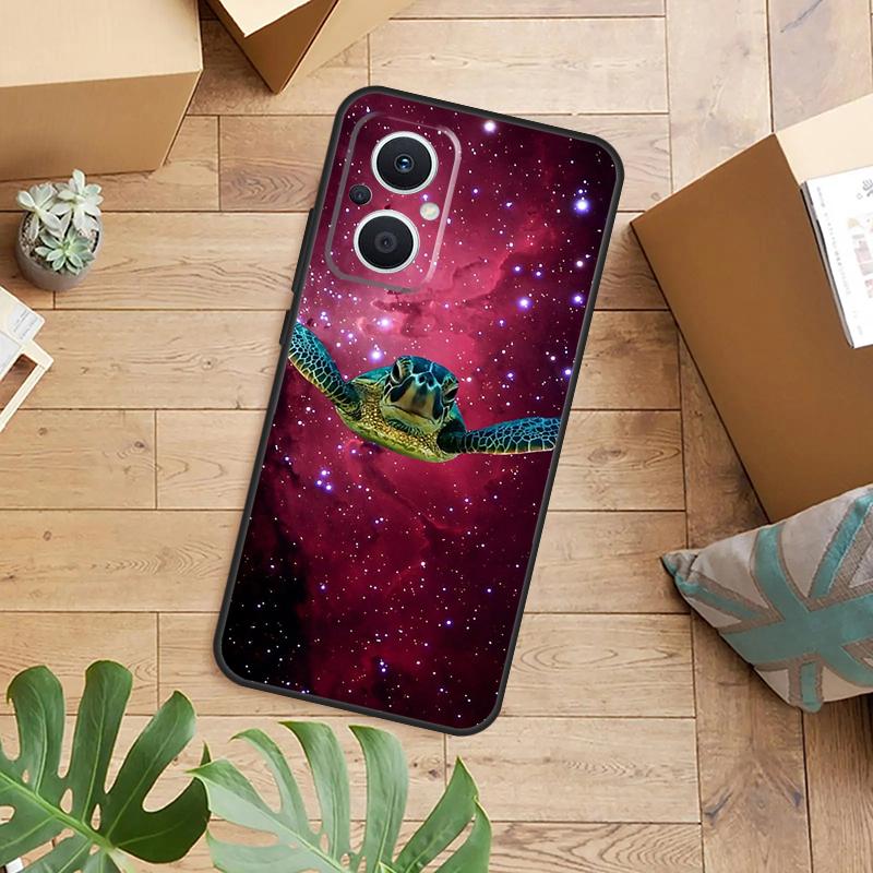 Милый Мультяшный Чехол с Черепашками Для OPPO Reno 13F 14F 12F 10 11 12 13 14 Pro 7 8 Lite OPPO Find X6 X5 X8 X9 Pro Чехол