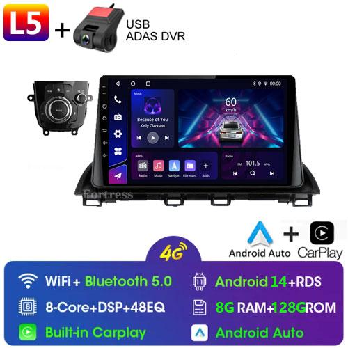 Для Mazda 3 Axela 2013 - 2018 2 Din Android Car Stereo GPS WIFI FM Navigation Multimedia Video Player Head Unit Autoradio Radio