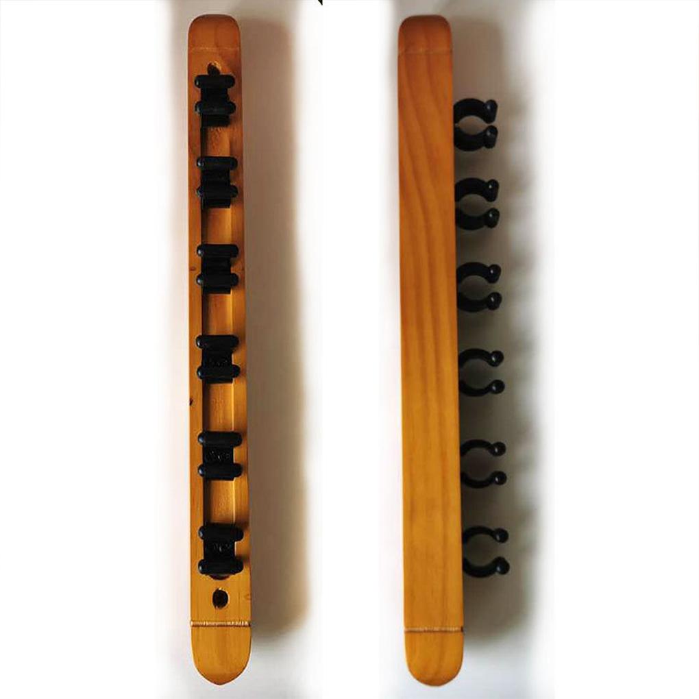 Настенная стойка для бильярдных киев Полка для бильярдных киев Компактный декоративный кронштейн для бильярда Аксессуары Спортивные товары