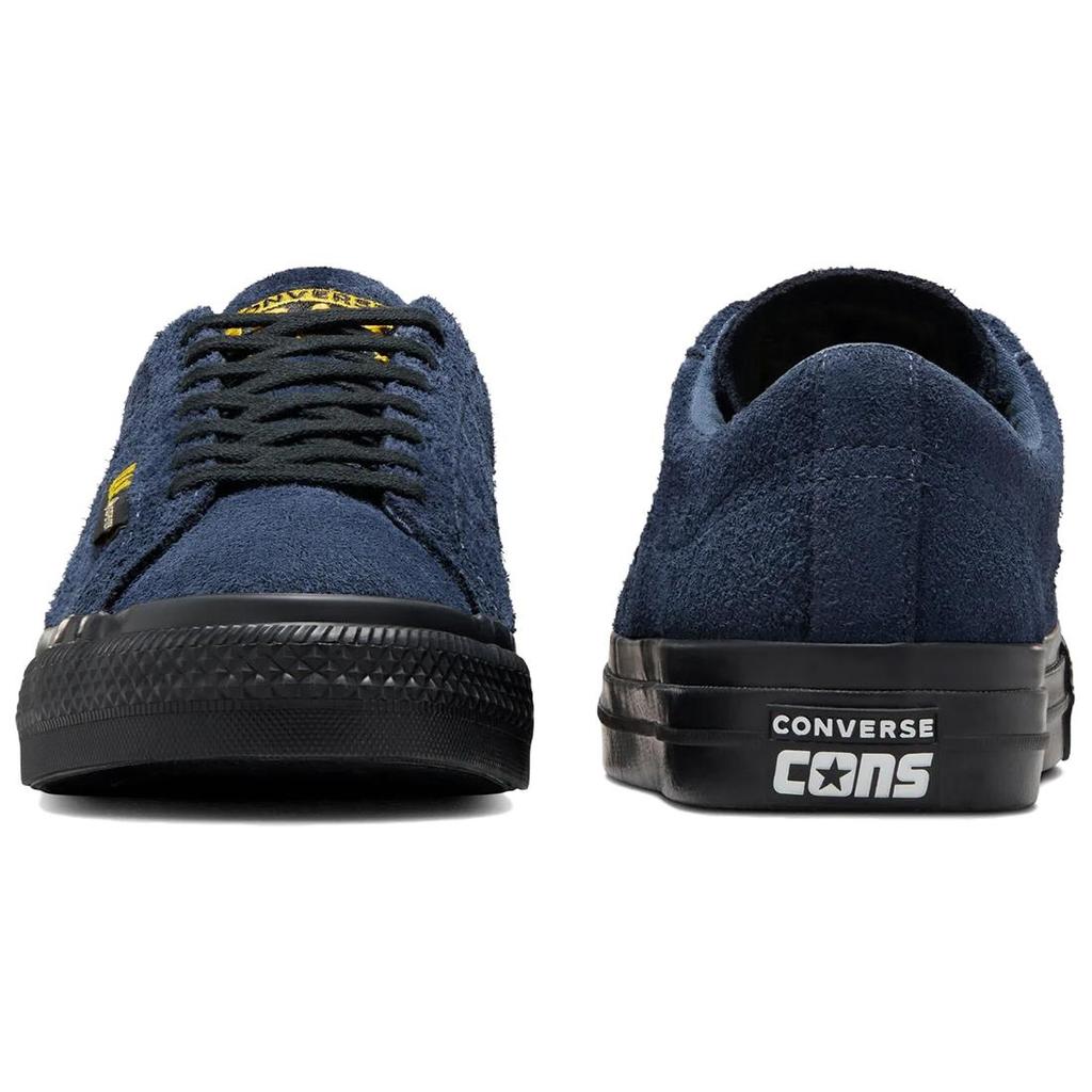 IRAK x Converse One Star Pro Low GORE-TEX Темно-синие Унисекс Кроссовки Синий Черный Ярко-желтый A13646C