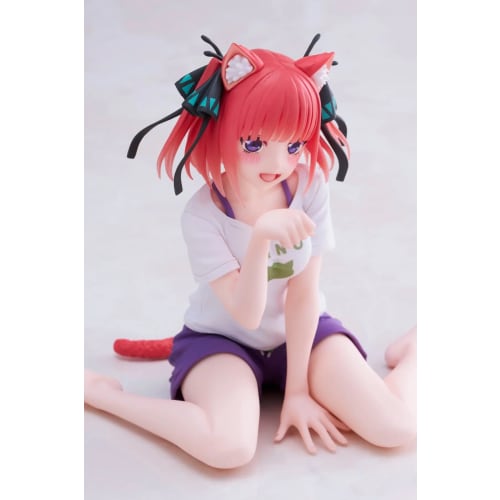 The Quintessential Quintuplets Desktop Cute Figure Nakano Nino ~Original Cat Room Wear Ver.~