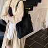 Japanese Tote Bag Casual Shoulder Cloth Bag Women's Niche Design Sense Canvas Large-capacity Commuter Tote Extra Large Bag