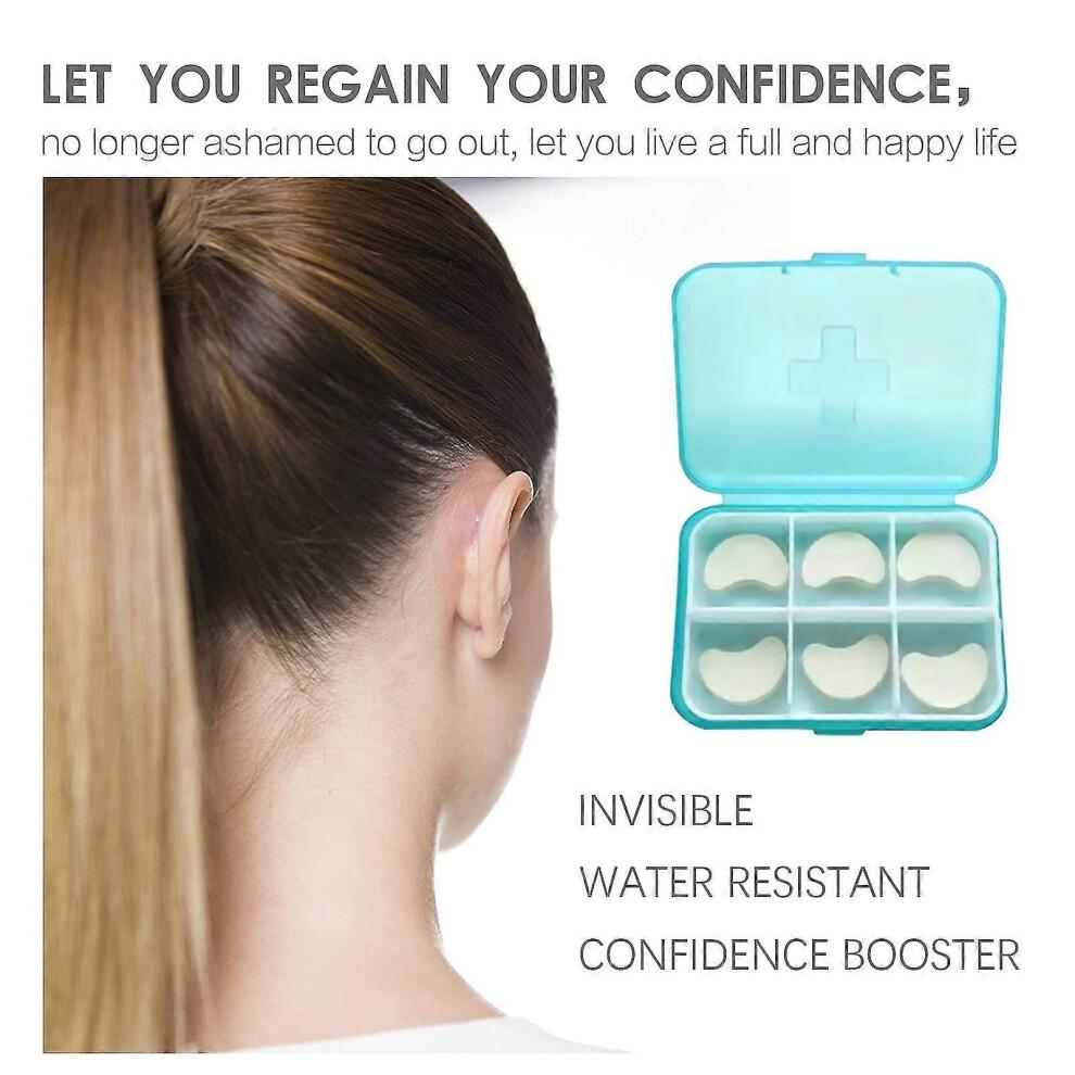 (6pcs)Ear Corrector, Ear Corrector Tape Solve Big Ear Problem, Protruding Ear Solution Ear Correctors Stickers Waterproof For Adults