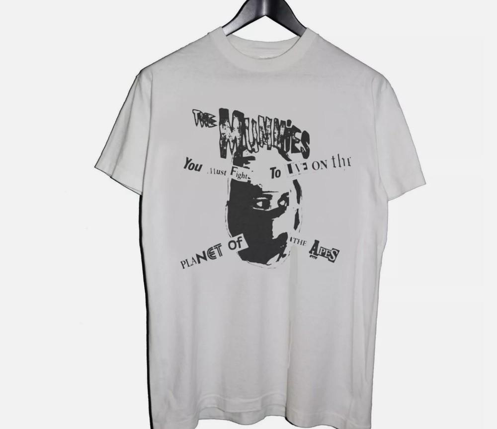 Mummies White T Shirt, unisex cotton t-shirt, gift for fan