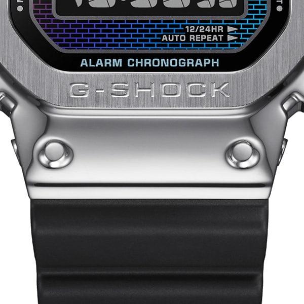 Casio Мужские часы G-SHOCK GM-5600RW-1JF [G-SHOCK Brick Pattern Design] Square Watch Black Digital