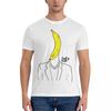 Бренд мужская хлопковая футболка Banana Man Приталенная футболка индивидуальные футболки создай свой дизайн хиппи одежда футболка мужчина