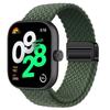 Нейлоновый ремешок-петля для Redmi Watch 6-5-4 Плетеный с магнитной застежкой Дышащий браслет для Xiaomi Band 8 Pro 9 Pro Ремешок