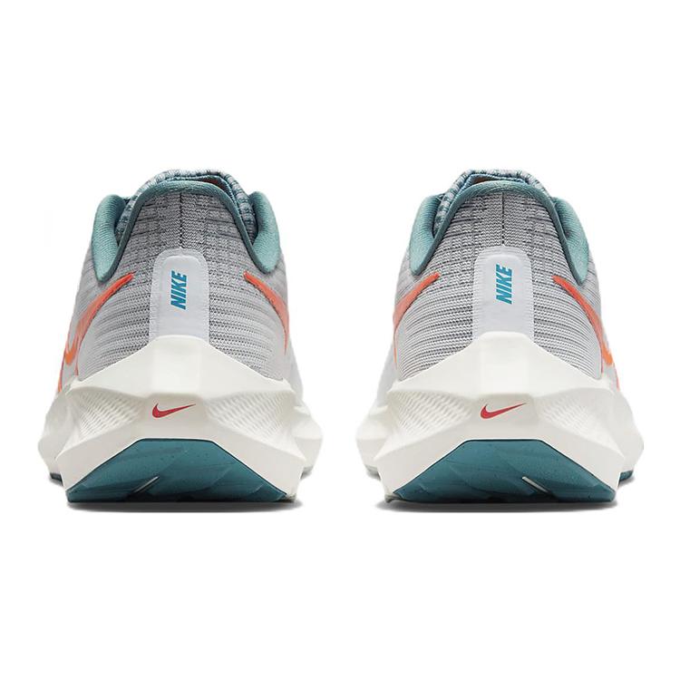 New Nike Air Zoom Pegasus 39 Slip Resistant Cushioning Wear Resistant Low Top Running Shoes Gray Green Kids' DM4015-003