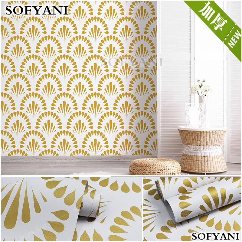 Самоклеящиеся виниловые обои утолщенные современные спальня гостиная фоновая стена старая мебель шкаф общежитие стол наклейка