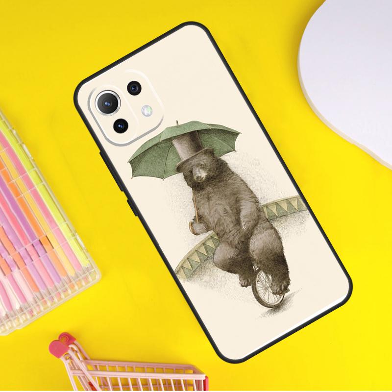 Милый Мультяшный Медведь Чехол Для Xiaomi 14 13 Ultra 11T 12T 13T 14T Pro POCO X7 Pro X3 X5 F3 F5 F6 M6 X6 Pro Чехол