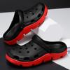 Couples Beach Hole Shoes Men's Women Clogs Lightweight Outdoor Antiskid Slippers Soft Sole EVA Slippers Street Sandals Footwear