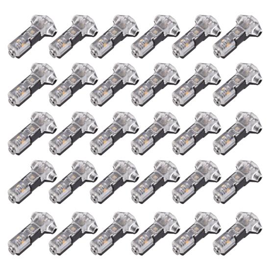 10/20/30/40/50 Pcs T Tap Wire Splice Connectors 3 Way 1 Pin Solderless Low Voltage