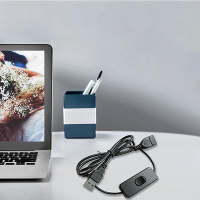 Удлинительный кабель USB2.0 с переключателями, шнур-удлинитель USB папа-мама, линия для синхронизации данных для USB-вентилятора/клавиатур/ламп