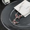 Аксессуар в стиле легкой роскоши Ожерелье-бабочка для женщин Крутая Панк Изящная цепочка на ключицы Украшения Удобно носить Подарки Гипоаллергенный Универсальный