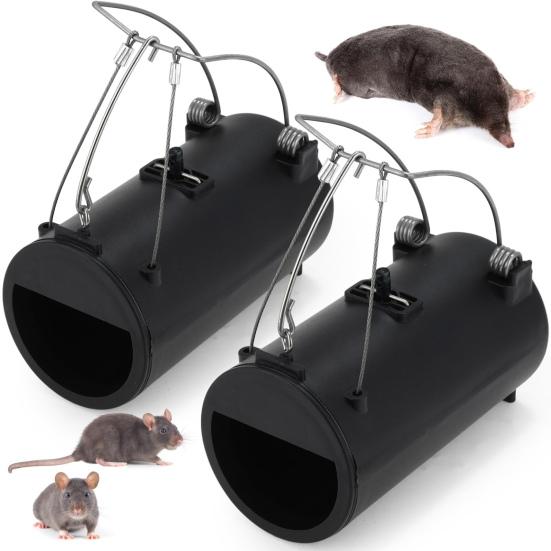 Yousheng Gopher Trap Easy Set устойчивая к погодным условиям многоразовая прочная уличная садовая газонная ферма слепыши крысы грызуны туннельная ловушка коробка для ловли