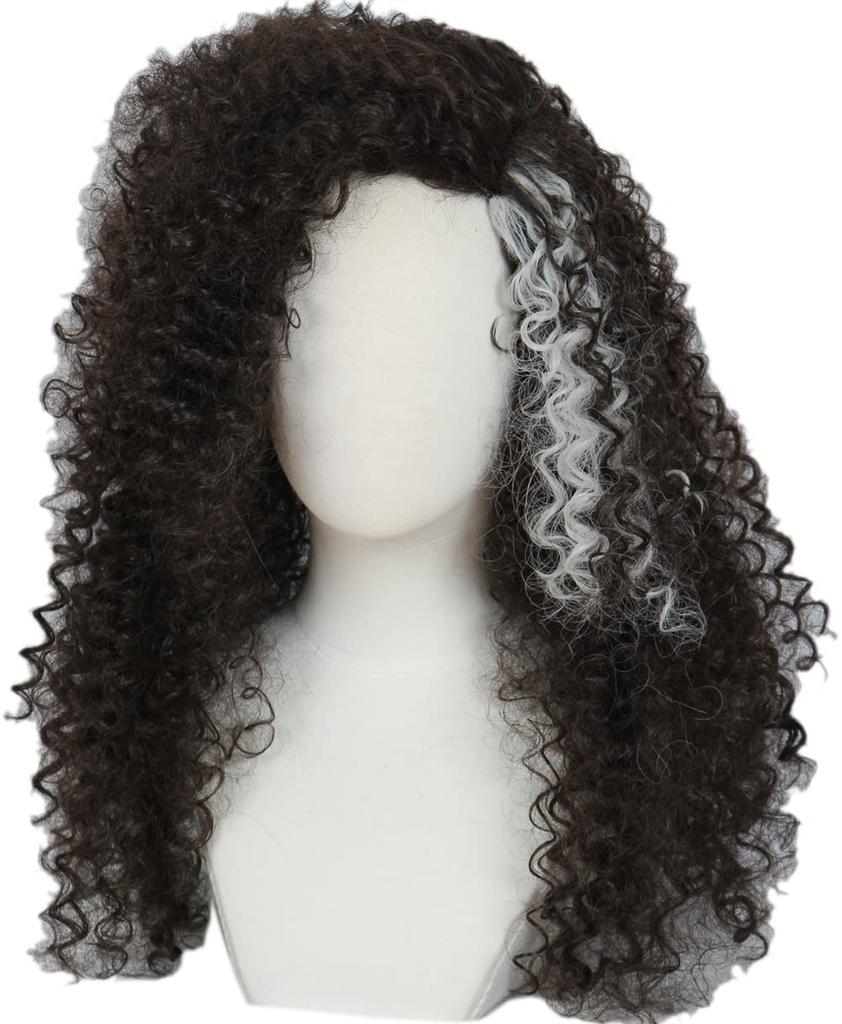 Linfairy Вьющийся Косплей-парик, Термостойкий, Аксессуар для костюма, Фестивальный парик, 282