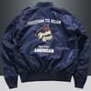 Spring and Autumn Bomber Jacket Men's Korean Embroidered Baseball Uniform Autumn Large Size Tooling Jacket