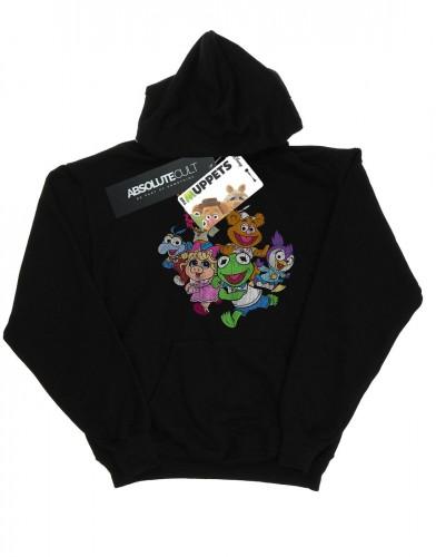 Disney Mens The Muppets Muppet Babies Colour Group Hoodie