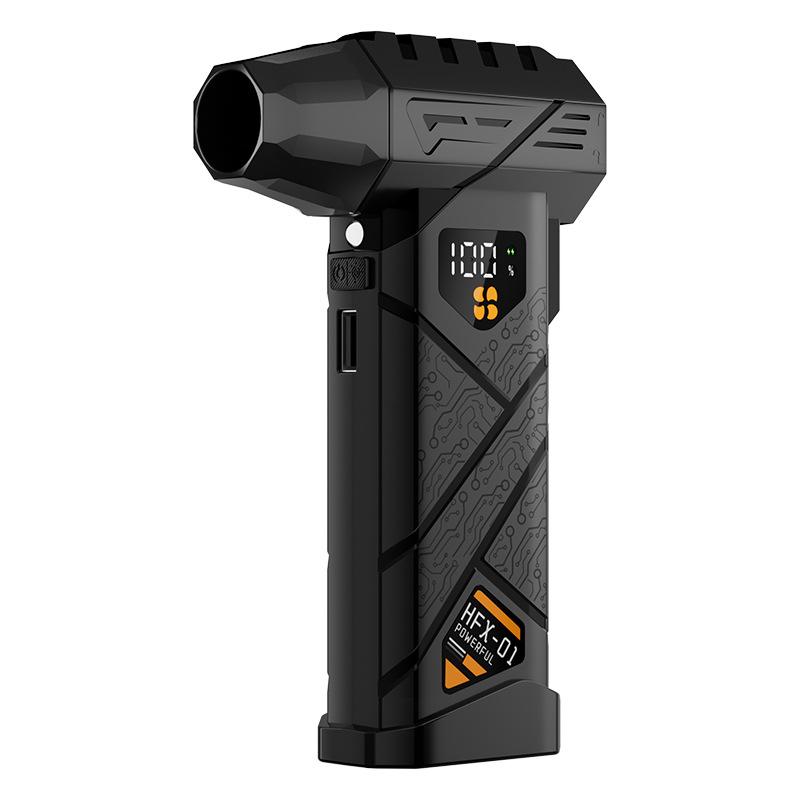High-Speed 130,000 RPM Wireless Turbine Fan with Brushless Motor - Powerful Mini Dust Blower