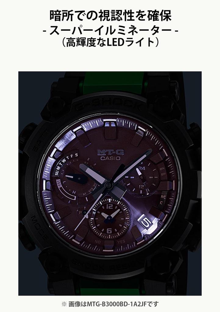 Часы Черные [Casio] G-Shock MTG-B3000-1AJF Мужские